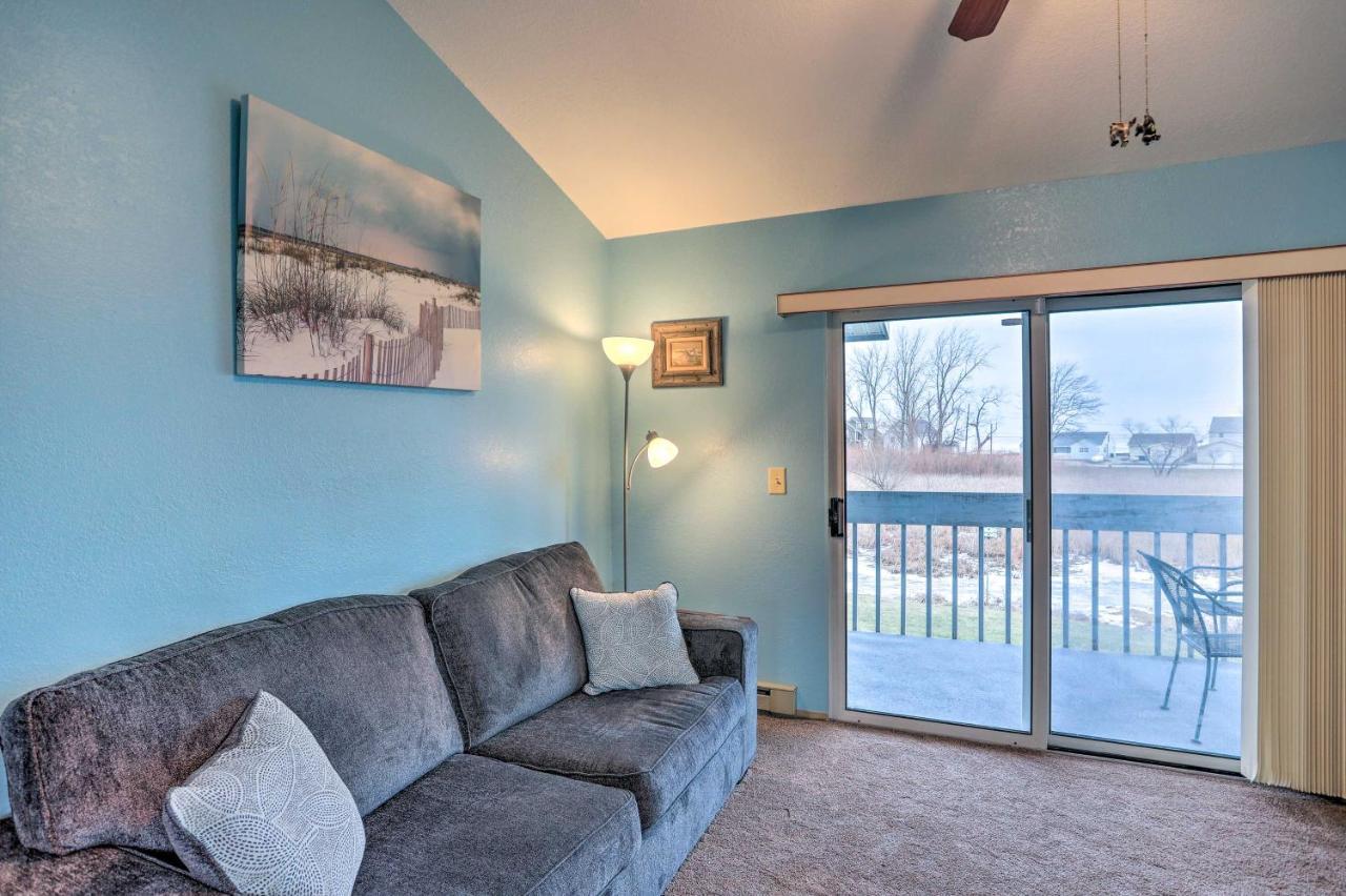 Condo With Balcony, Dock And Access To Lake Erie Sand Beach Εξωτερικό φωτογραφία